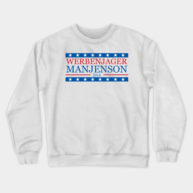 Werbenjagermanjenson 2016 Crewneck Sweatshirt by jingacoo